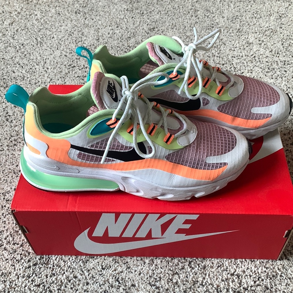 Nike Air Max 270 React.  Women’s size 9